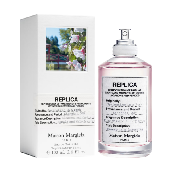 Replica Springtime In A Park