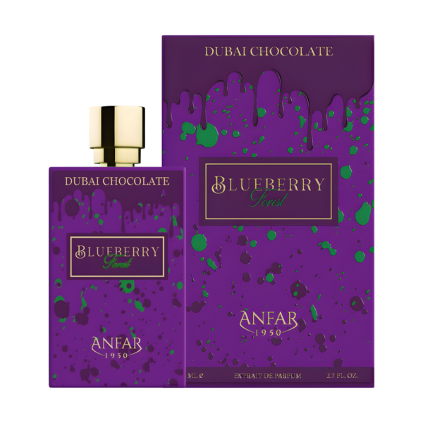 Dubai Chocolate Blueberry Forest
