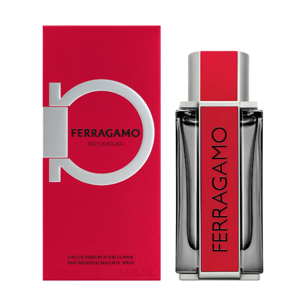 Ferragamo Red Leather
