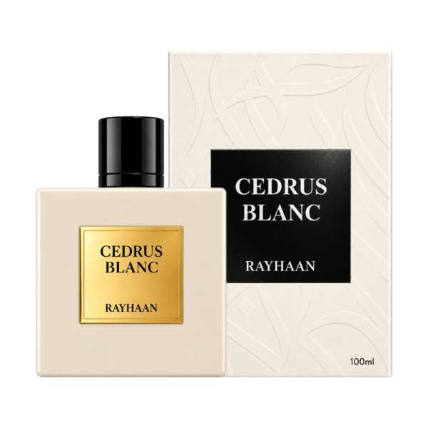 Rayhaan Cedrus Blanc - Woda perfumowana unisex - opakowanie