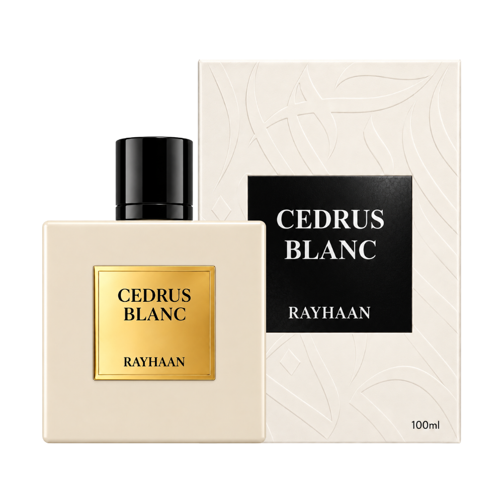Rayhaan Cedrus Blanc - Woda perfumowana unisex - opakowanie